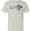 White Marble Unisex Poly-Cotton Short-Sleeve T-Shirt Thumbnail