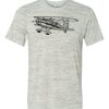 White Marble Unisex Poly-Cotton Short-Sleeve T-Shirt Thumbnail