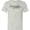 White Marble Unisex Poly-Cotton Short-Sleeve T-Shirt Thumbnail