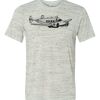 White Marble Unisex Poly-Cotton Short-Sleeve T-Shirt Thumbnail