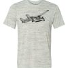 White Marble Unisex Poly-Cotton Short-Sleeve T-Shirt Thumbnail