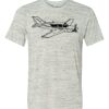 White Marble Unisex Poly-Cotton Short-Sleeve T-Shirt Thumbnail