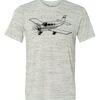 White Marble Unisex Poly-Cotton Short-Sleeve T-Shirt Thumbnail