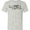 White Marble Unisex Poly-Cotton Short-Sleeve T-Shirt Thumbnail