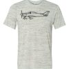 White Marble Unisex Poly-Cotton Short-Sleeve T-Shirt Thumbnail