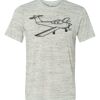 White Marble Unisex Poly-Cotton Short-Sleeve T-Shirt Thumbnail