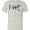 White Marble Unisex Poly-Cotton Short-Sleeve T-Shirt Thumbnail