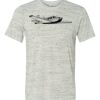 White Marble Unisex Poly-Cotton Short-Sleeve T-Shirt Thumbnail