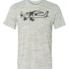 White Marble Unisex Poly-Cotton Short-Sleeve T-Shirt Thumbnail