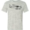 White Marble Unisex Poly-Cotton Short-Sleeve T-Shirt Thumbnail