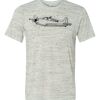 White Marble Unisex Poly-Cotton Short-Sleeve T-Shirt Thumbnail