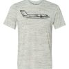 White Marble Unisex Poly-Cotton Short-Sleeve T-Shirt Thumbnail