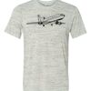 White Marble Unisex Poly-Cotton Short-Sleeve T-Shirt Thumbnail