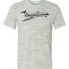 White Marble Unisex Poly-Cotton Short-Sleeve T-Shirt Thumbnail