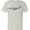 White Marble Unisex Poly-Cotton Short-Sleeve T-Shirt Thumbnail