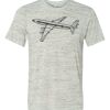 White Marble Unisex Poly-Cotton Short-Sleeve T-Shirt Thumbnail