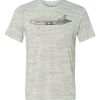 White Marble Unisex Poly-Cotton Short-Sleeve T-Shirt Thumbnail