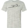 White Marble Unisex Poly-Cotton Short-Sleeve T-Shirt Thumbnail