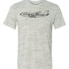 White Marble Unisex Poly-Cotton Short-Sleeve T-Shirt Thumbnail