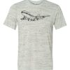 White Marble Unisex Poly-Cotton Short-Sleeve T-Shirt Thumbnail