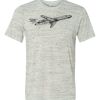 White Marble Unisex Poly-Cotton Short-Sleeve T-Shirt Thumbnail