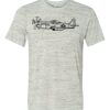 White Marble Unisex Poly-Cotton Short-Sleeve T-Shirt Thumbnail