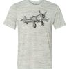 White Marble Unisex Poly-Cotton Short-Sleeve T-Shirt Thumbnail