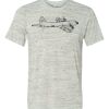 White Marble Unisex Poly-Cotton Short-Sleeve T-Shirt Thumbnail