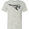 White Marble Unisex Poly-Cotton Short-Sleeve T-Shirt Thumbnail