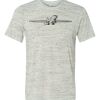 White Marble Unisex Poly-Cotton Short-Sleeve T-Shirt Thumbnail