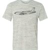 White Marble Unisex Poly-Cotton Short-Sleeve T-Shirt Thumbnail