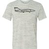 White Marble Unisex Poly-Cotton Short-Sleeve T-Shirt Thumbnail
