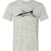 White Marble Unisex Poly-Cotton Short-Sleeve T-Shirt Thumbnail