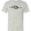 White Marble Unisex Poly-Cotton Short-Sleeve T-Shirt Thumbnail