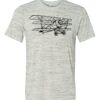 White Marble Unisex Poly-Cotton Short-Sleeve T-Shirt Thumbnail