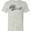 White Marble Unisex Poly-Cotton Short-Sleeve T-Shirt Thumbnail