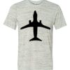 White Marble Unisex Poly-Cotton Short-Sleeve T-Shirt Thumbnail
