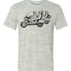 White Marble Unisex Poly-Cotton Short-Sleeve T-Shirt Thumbnail