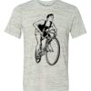 White Marble Unisex Poly-Cotton Short-Sleeve T-Shirt Thumbnail