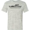 White Marble Unisex Poly-Cotton Short-Sleeve T-Shirt Thumbnail