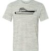 White Marble Unisex Poly-Cotton Short-Sleeve T-Shirt Thumbnail