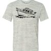 White Marble Unisex Poly-Cotton Short-Sleeve T-Shirt Thumbnail