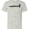 White Marble Unisex Poly-Cotton Short-Sleeve T-Shirt Thumbnail