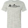 White Marble Unisex Poly-Cotton Short-Sleeve T-Shirt Thumbnail