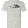 White Marble Unisex Poly-Cotton Short-Sleeve T-Shirt Thumbnail