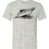 White Marble Unisex Poly-Cotton Short-Sleeve T-Shirt Thumbnail