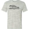 White Marble Unisex Poly-Cotton Short-Sleeve T-Shirt Thumbnail