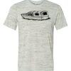 White Marble Unisex Poly-Cotton Short-Sleeve T-Shirt Thumbnail