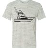 White Marble Unisex Poly-Cotton Short-Sleeve T-Shirt Thumbnail