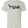 White Marble Unisex Poly-Cotton Short-Sleeve T-Shirt Thumbnail
